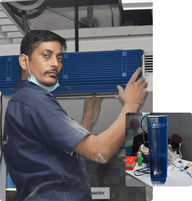 Upper-Room Ultraviolet Germicidal Irradiation (UVGI)