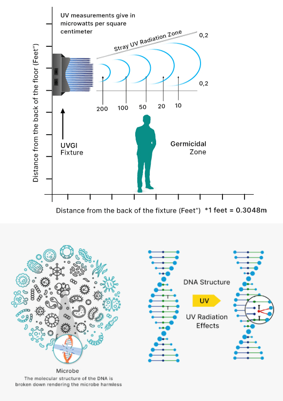 Upper-Room Ultraviolet Germicidal Irradiation (UVGI)